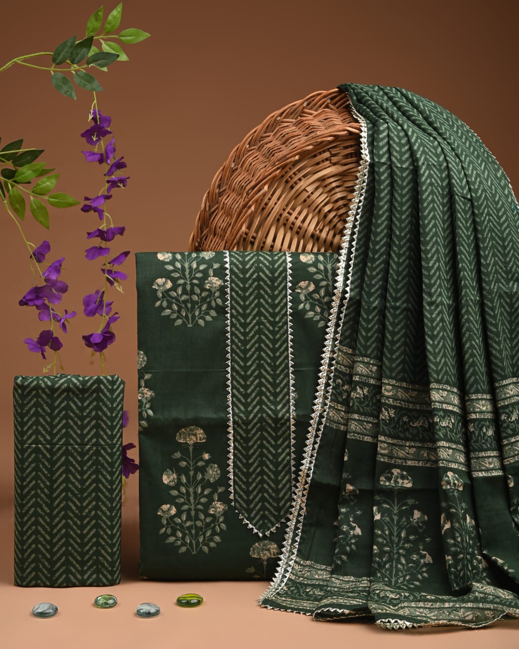 Handwoven Silk Dress Material